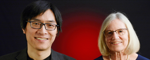 Wei Shi et Leslie Rusch | Services à la recherche, à la création et à l'innovation | Université Laval